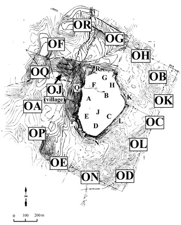 Topographic Zones in Outer City